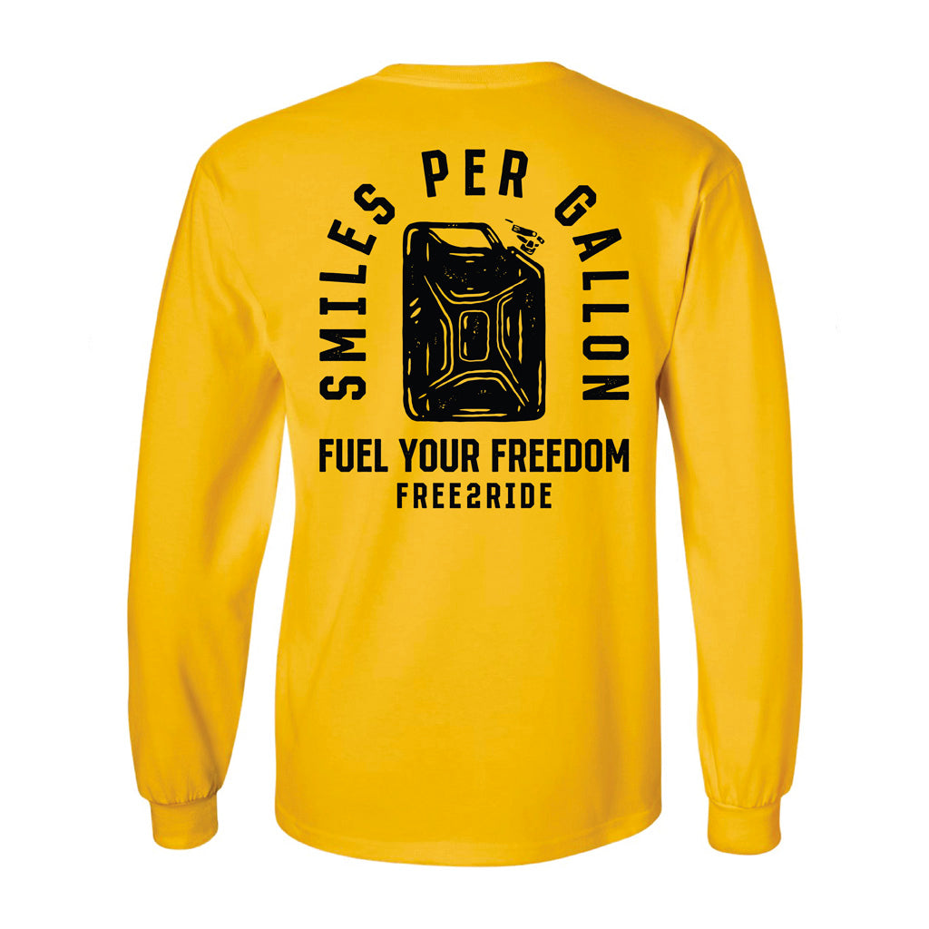 Smiles Per Gallon Long Sleeve