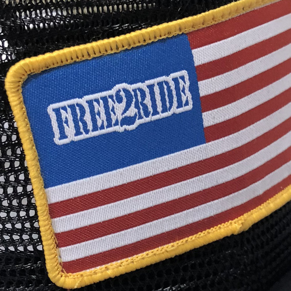 Full Mesh Flag Hat