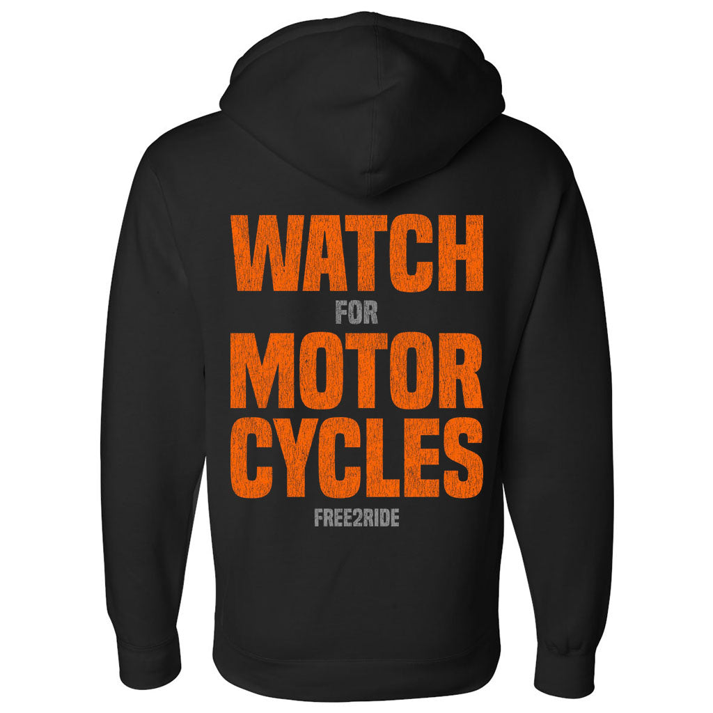 Watch For Motorcycles Hoodie