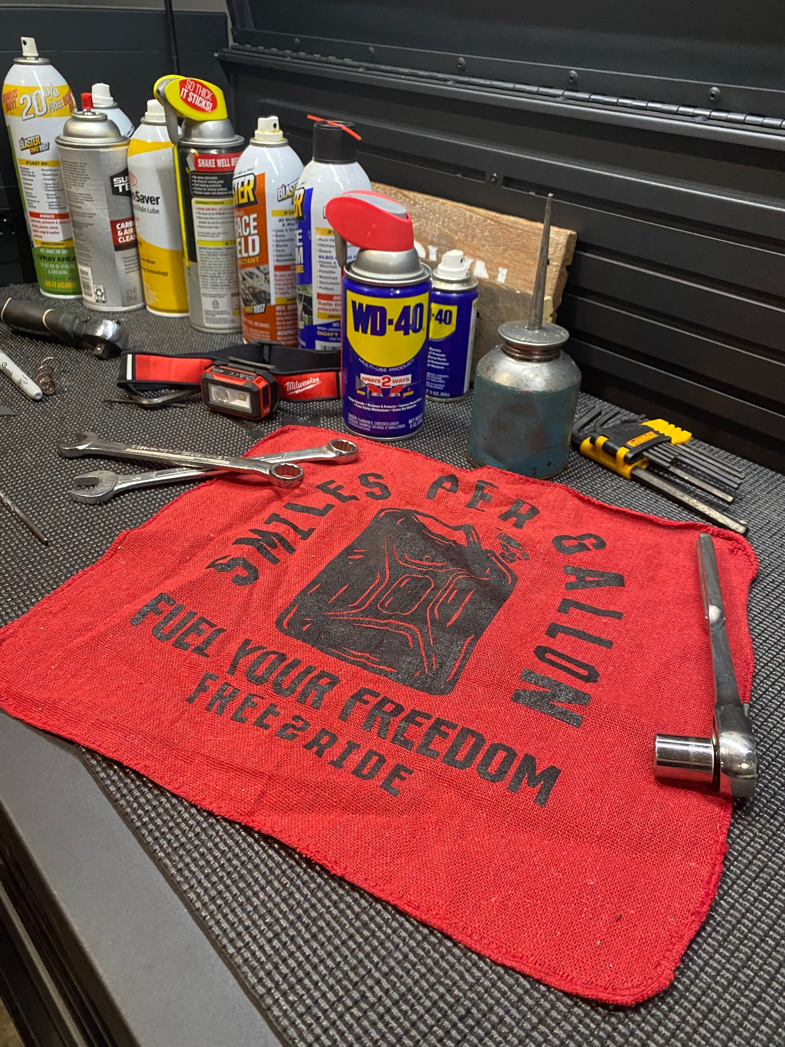 Shop Towel - Smiles Per Gallon